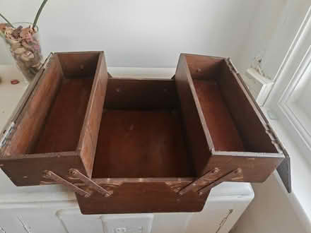 Photo of free Vintage Wooden Cantilever box (Shooters hill SE18) #2