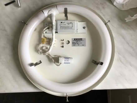 Photo of free 14" round ceiling light (no cover) (South Ockendon) #1