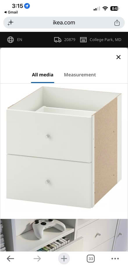 Photo of Kallax shelf inserts (Gaithersburg) #2