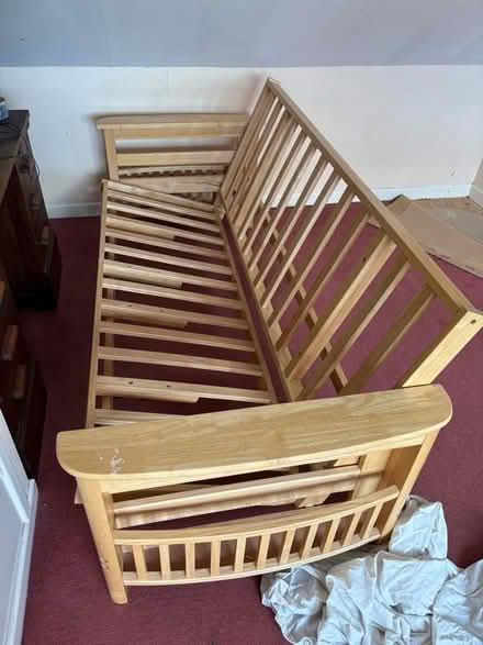Photo of free Large Futon with mattress (Headington OX3) #3