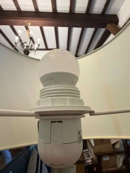Photo of free Floor lamp, working, with foot switch (Eastbourne BN21) #3