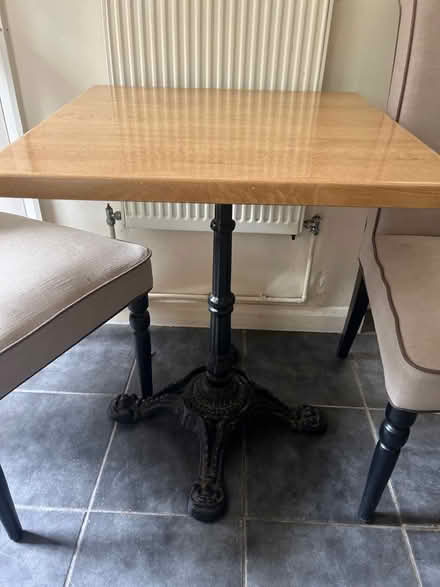 Photo of free Small table and 2 chairs (Brentford) #2