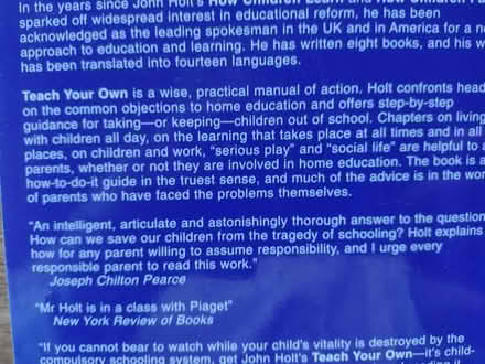 Photo of free Teach Your Own, Holt, homeschooling (Horsell GU21) #4