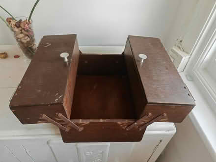 Photo of free Vintage Wooden Cantilever box (Shooters hill SE18) #1
