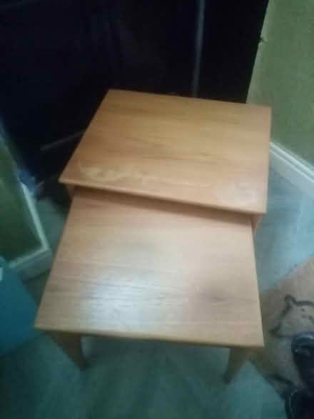 Photo of free 2 small tables (keighley) (Keighley bd20) #4