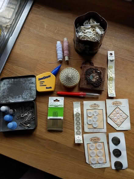 Photo of free Mixture of haberdashery (Staplehurst TN12) #1