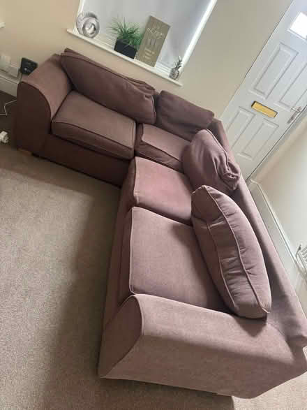 Photo of free Brown sofa (Rowditch DE22) #2