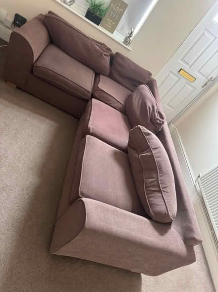 Photo of free Brown sofa (Rowditch DE22) #3