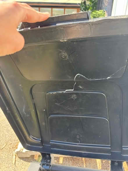 Photo of free 32 gallon rolling trash can (Near Chelmsford Center) #3