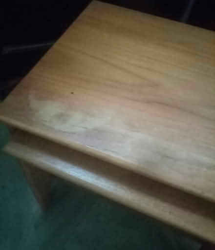 Photo of free 2 small tables (keighley) (Keighley bd20) #2
