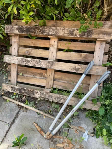 Photo of free 2 wooden pallets (Didsbury M20) #1