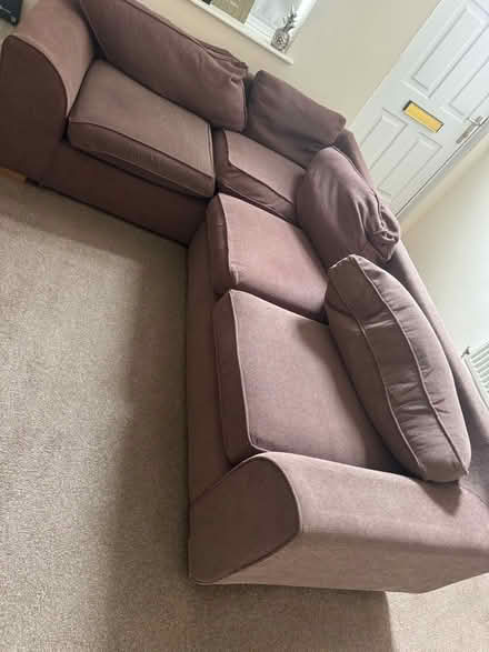 Photo of free Brown sofa (Rowditch DE22) #1