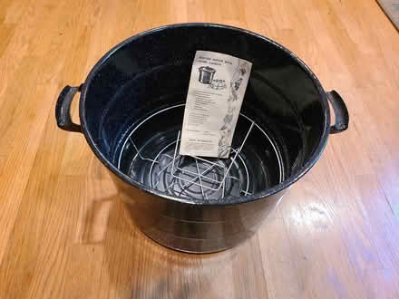 Photo of free Canner and large porcelan pot (River Falls, Potomac) #2