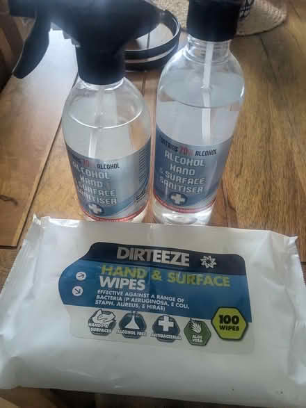 Photo of free Alcohol hand and surface sanitiser (M32 stretford) #2