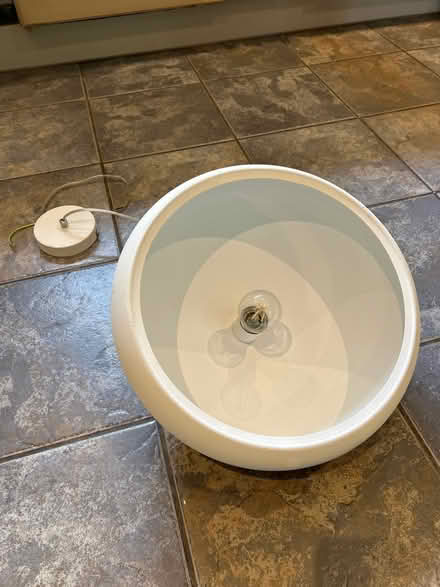 Photo of free White ceiling light (Sudbrooke LN2) #2