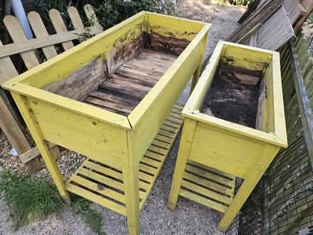 Photo of free Two used raised planters (Curdridge) #2