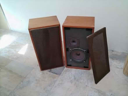 Photo of free Pair of speakers (Woollard BS39) #1