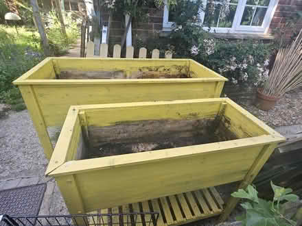 Photo of free Two used raised planters (Curdridge) #1