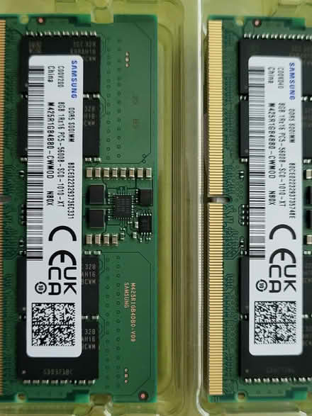 Photo of free Two New SS DDR5 8GB memory cards (Carleton Place) #1
