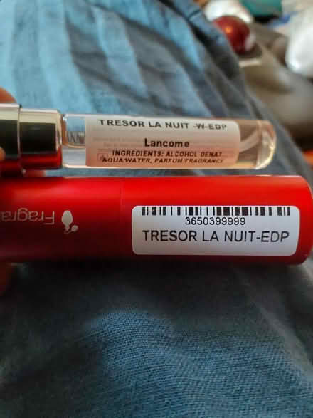 Photo of free Perfume: Tresor La Nuit travel (MT. Tabor) #1