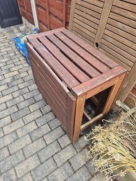 Photo of free Wooden folding outdoor table (Withington M14) #2