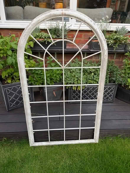 Photo of free Garden arched window mirror frame (Barnes SW13) #1