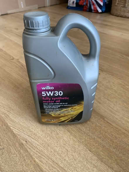 Photo of free Motor oil - Wilko 5W-30 (Chelmsford CM2) #1