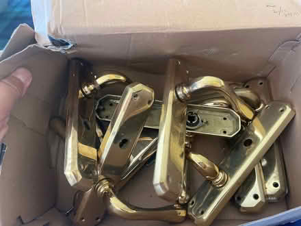 Photo of free Brass door hardware (Waterlooville PO7) #1