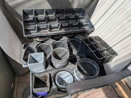Photo of free Plant pots and trays (Chinatown / Little Italy) #1