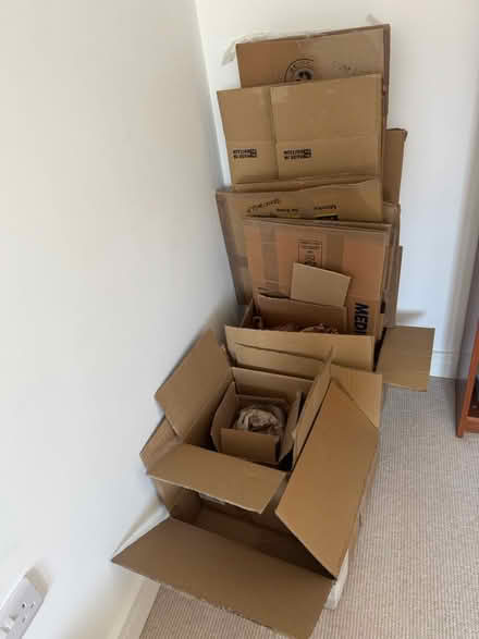 Photo of free Cardboard boxes & packing material (Hove BN3) #1