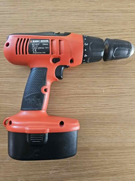 Photo of free Black & Decker drill, flat battery (Purbrook PO7) #2
