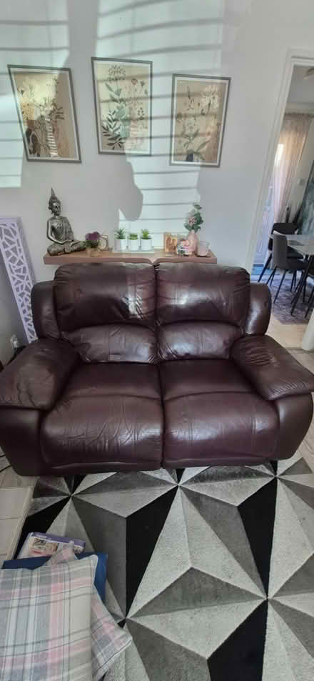 Photo of free Leather sofa (B42 great Barr) #1