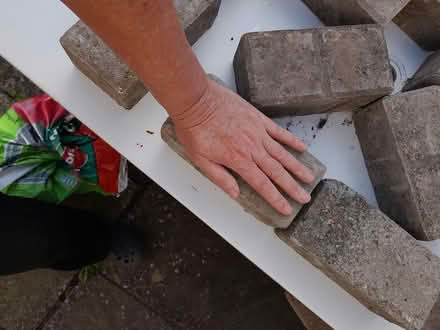 Photo of free 15 x concrete paving stones (Dun Laoghaire A96) #2