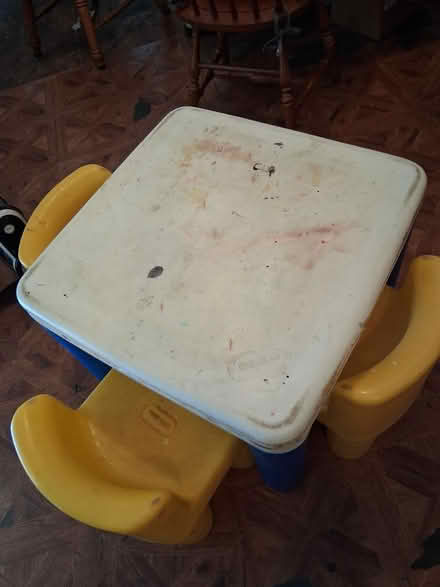 Photo of free 4 Little Tyke chairs and table (Northwest Detroit) #1