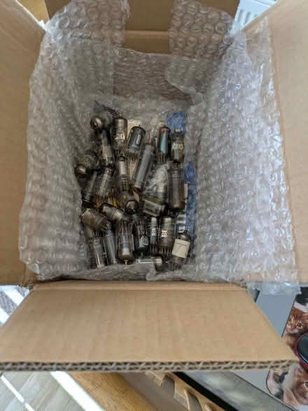 Photo of free Old miniature radio valves (Cob Lane B30) #1