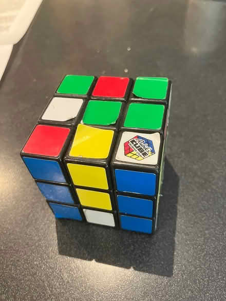 Photo of free Rubik’s cube with loose stickers (Crystal Beach) #1