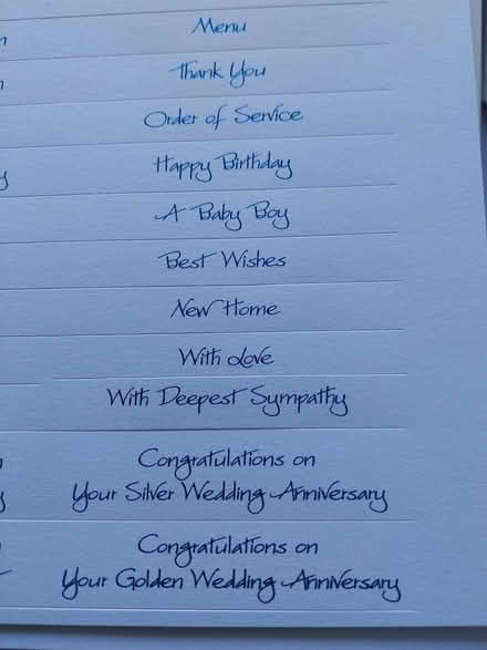 Photo of free Blank cards and greetings strips (Near Bridge of Don) #2