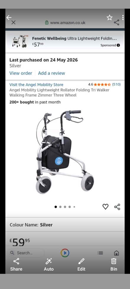 Photo of free Mobility Aid (Bidston Moss CH43) #1