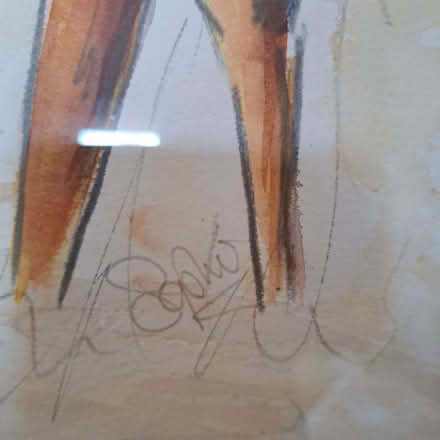 Photo of free Original Watercolour by Sophie (unknown artist) in frame. (Charminster BH8) #3