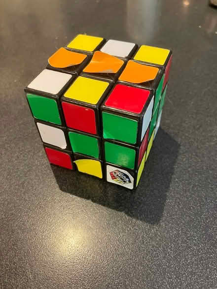 Photo of free Rubik’s cube with loose stickers (Crystal Beach) #2