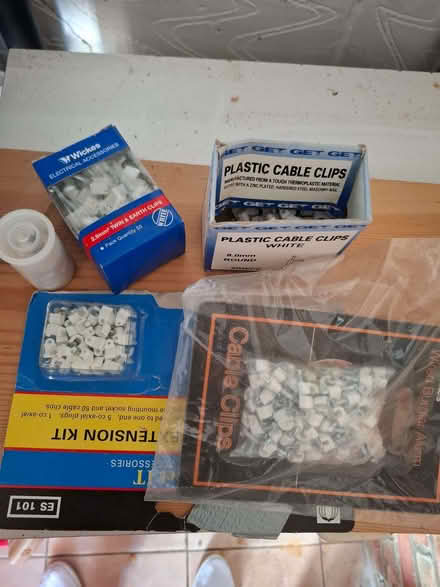 Photo of free Cable clips (Broadstairs CT10) #1