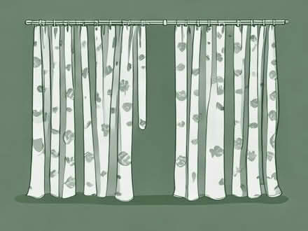 Photo of Net curtains with nice pattern (London Rd Station area BN1) #1