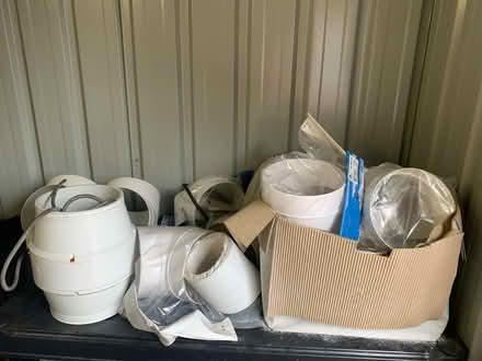 Photo of free Plastic ducting and extractor fan (Clayton-Le-Woods, PR25) #1