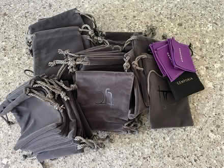 Photo of free 40 TJC Velvet Drawstring Jewellery Pouches (Surbiton KT6) #1