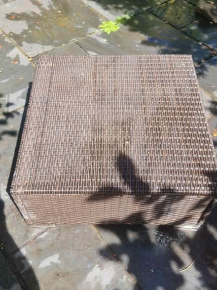 Photo of free Brown Rattan Low Table (Bovingdon) #1