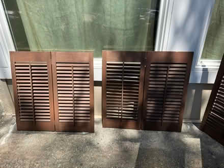 Photo of free Wooden window shutters (Terra Linda) #3