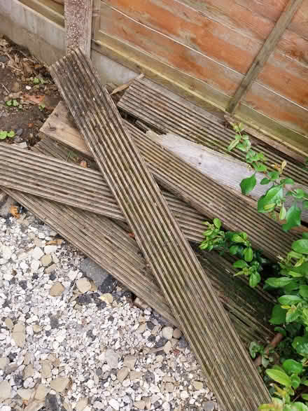 Photo of free Old wooden decking (Merseybank estate) #1