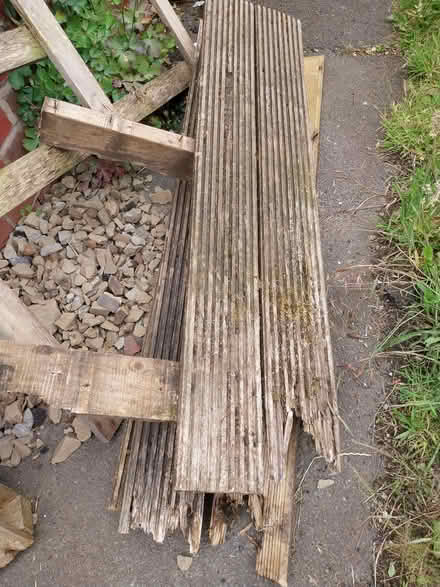 Photo of free Old wooden decking (Merseybank estate) #2