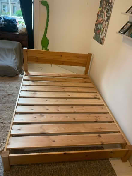 Photo of free Double bed frame (Morningside/Comiston EH10) #3