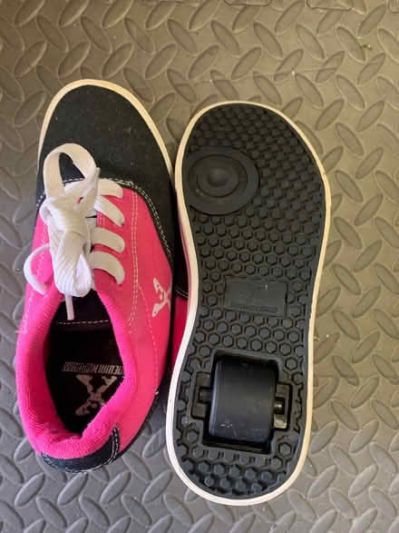 Photo of free Pink canvas Heelys size 1 (Clayton-Le-Woods, PR25) #1